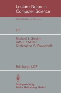 Book Cover for Edinburgh LCF by M Gordon, R Milner, CP Wadsworth