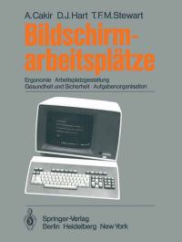 Book Cover for Bildschirmarbeitsplätze by A Cakir, D J Hart, T F M Stewart