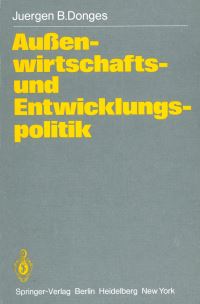 Book Cover for Auenwirtschafts- Und Entwicklungspolitik by J B Donges