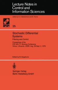 Book Cover for Stochastic Differential Systems by B Grigelionis