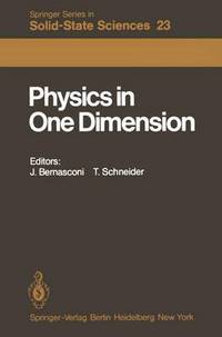 Book Cover for Physics in One Dimension by J. Bernasconi, T. Schneider