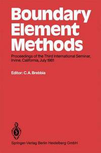 Book Cover for Boundary Element Methods by Carlos A Brebbia