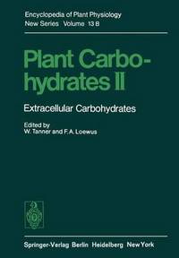 Book Cover for Plant Carbohydrates II by Widmar Tanner, FA Loewus