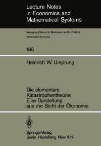 Book Cover for Die Elementare Katastrophentheorie by HW Ursprung