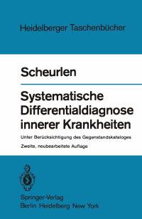 Book Cover for Systematische Differentialdiagnose Innerer Krankheiten by P Gerhardt Scheurlen