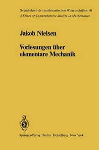 Book Cover for Vorlesungen Uber Elementare Mechanik by J Nielsen
