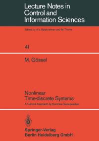 Book Cover for Nonlinear Time-Discrete Systems by M Gössel