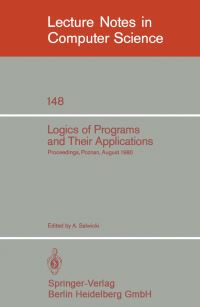 Book Cover for Logics of Programs and Their Applications by A Salwicki