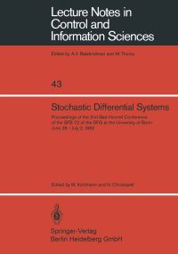 Book Cover for Stochastic Differential Systems by M Kohlmann, N Christopeit