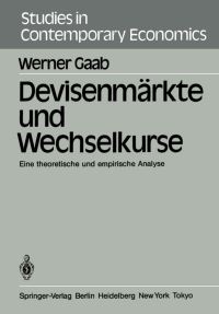 Book Cover for Devisenmärkte Und Wechselkurse by W Gaab