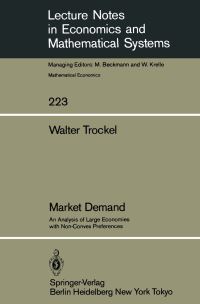 Book Cover for Market Demand by W Trockel