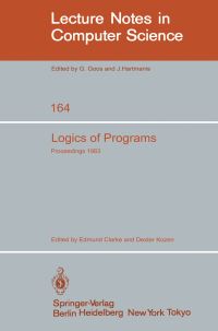Book Cover for Logics of Programs by E Clarke, D Kozen