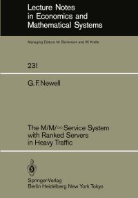 Book Cover for The M/M/8Service System With Ranked Servers in Heavy Traffic by GF Newell