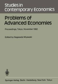 Book Cover for Problems of Advanced Economies by Nagasada Miyawaki