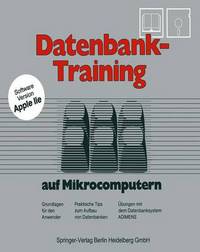 Book Cover for Datenbank-Training by Josef Franz, August Wegmann
