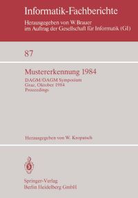 Book Cover for Mustererkennung 1984 by W Kropatsch