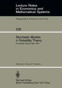 Book Cover for Stochastic Models in Reliability Theory by S Osaki, Y Hatoyama