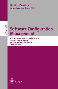 Book Cover for Software Configuration Management by SCM 2001, Bernhard Westfechtel, André van der Hoek, SCM 2003