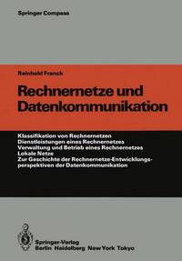 Book Cover for Rechnernetze Und Datenkommunikation by Reinhold Franck