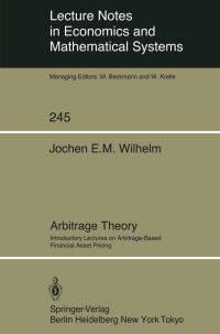 Book Cover for Arbitrage Theory by Jochen EM Wilhelm