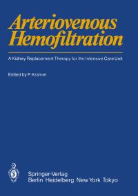 Book Cover for Arteriovenous Hemofiltration by Peter Kramer