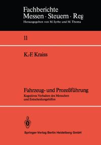 Book Cover for Fahrzeug- Und Prozeführung by KarlFriedrich Kraiss
