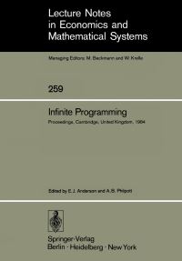 Book Cover for Infinite Programming by Edward J Anderson, Andrew B Philpott