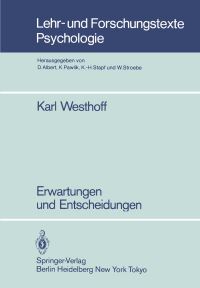 Book Cover for Erwartungen Und Entscheidungen by Karl Westhoff