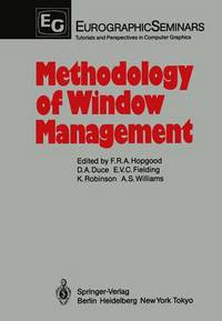 Book Cover for Methodology of Window Management by David Duce, Elizabeth VC Fielding, Ken Robinson, Antony S Williams