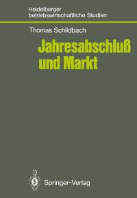 Book Cover for Jahresabschlu Und Markt by Thomas Schildbach