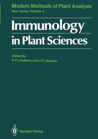 Book Cover for Immunology in Plant Sciences by HansFerdinand Linskens, John F Jackson