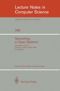 Book Cover for Networking in Open Systems by Günter Müller, Robert P Blanc