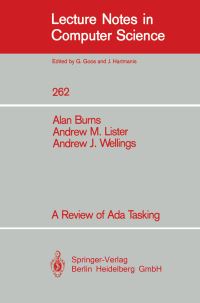 Book Cover for A Review of Ada Tasking by Alan Burns, Andrew M Lister, Andrew J Wellings