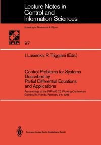 Book Cover for Control Problems for Systems Described by Partial Differential Equations and Applications by Irena Lasiecka, Roberto Triggiani