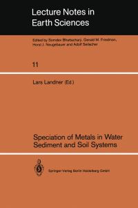 Book Cover for Speciation of Metals in Water, Sediment and Soil Systems by Lars Landner