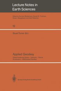 Book Cover for Applied Geodesy by Stuart Turner