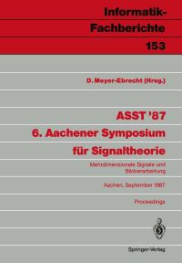 Book Cover for ASST '87 6. Aachener Symposium Für Signaltheorie by Dietrich MeyerEbrecht