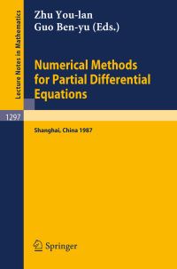 Book Cover for Numerical Methods for Partial Differential Equations by Youlan Zhu, Benyu Guo