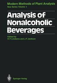 Book Cover for Analysis of Nonalcoholic Beverages by B Biehl, HansFerdinand Linskens, John F Jackson, E Cohen, LW Doner, TT Fang, PB Hutt, L Izquierdo, RL Johnson, PK Mahanta, I Saguy, P Schreier, KE Scott, JM Sendra, T Shibamoto, MA Stevens, T Suzuki, 