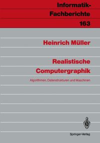 Book Cover for Realistische Computergraphik by Heinrich Müller