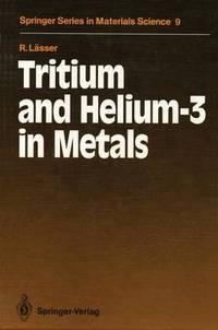Book Cover for Tritium and Helium-3 in Metals by Rainer Lässer