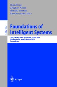 Book Cover for Foundations of Intelligent Systems by International Symposium on Methodologies for Intelligent Systems, Ning Zhong