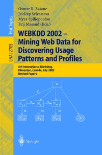 Book Cover for WEBKDD 2002 by WEBKDD 2002, Osmar Zaïane