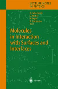 Book Cover for Molecules in Interaction With Surfaces and Interfaces by R Haberlandt
