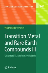 Book Cover for Transition Metal and Rare Earth Compounds 3 by H Yersin