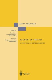 Book Cover for Tauberian Theory by Jacob Korevaar