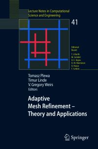 Book Cover for Adaptive Mesh Refinement by Chicago Workshop on Adaptive Mesh Refinement Methods, Tomasz Plewa, Timur Jaan Linde, Vincent Gregory Weirs