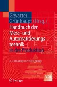 Book Cover for Handbuch Der Mess- Und Automatisierungstechnik in Der Produktion by HansJürgen Gevatter, Ulrich Grünhaupt