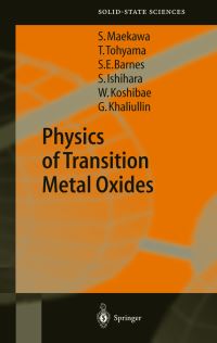 Book Cover for Physics of Transition Metal Oxides by S. Maekawa