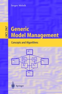 Book Cover for Generic Model Management by Sergey Melnik